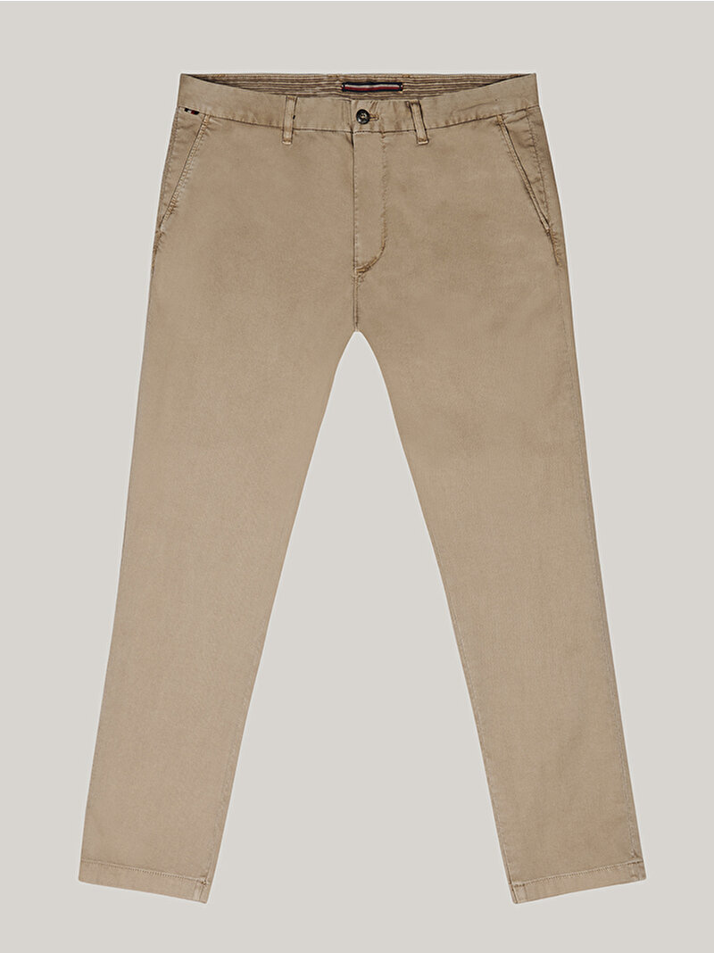 Erkek Chino Bleecker Structure Pantolon Bej  MW0MW33910AEG