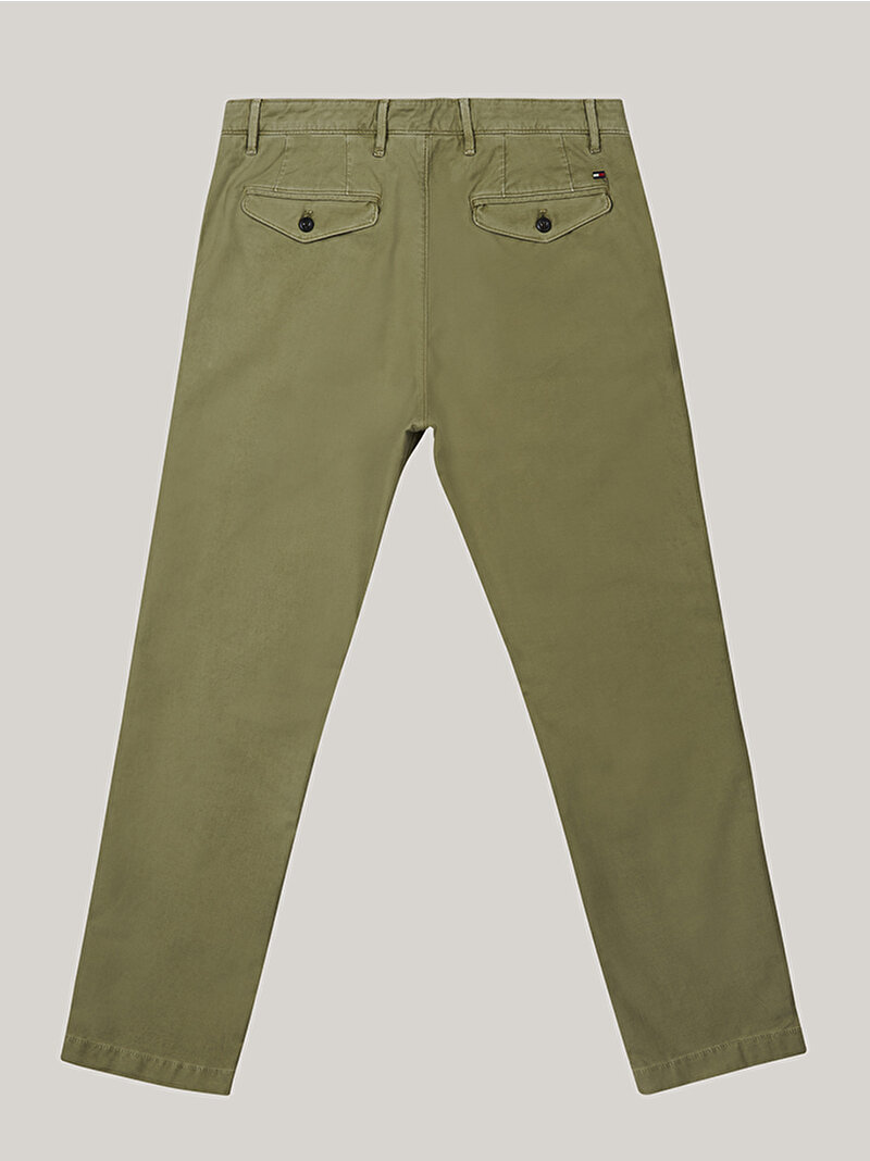 Erkek Chino Harlem Gabardin Pantolon Yeşil MW0MW33913L9F