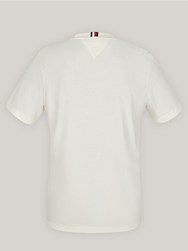 Erkek Monogram Imd T-Shirt Beyaz  MW0MW33987AEF