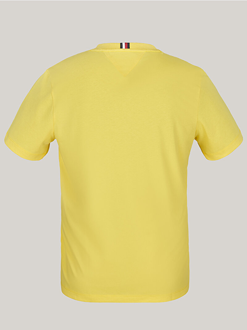 Erkek Monogram Imd T-Shirt Sarı MW0MW33987ZGR