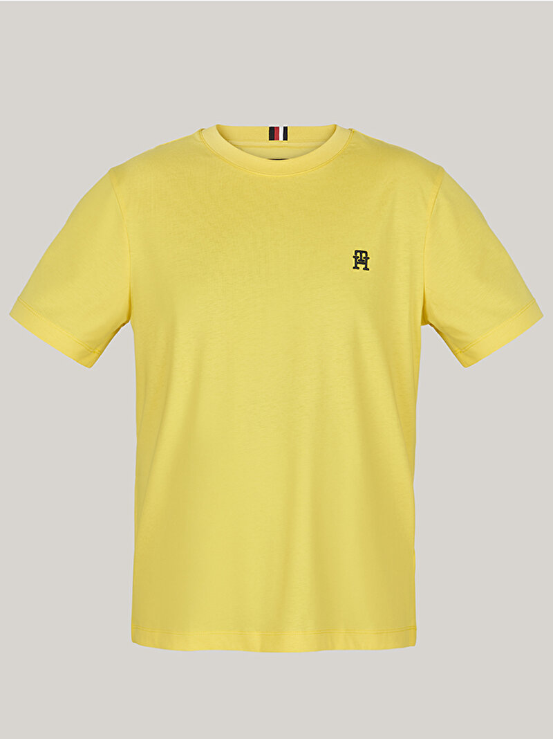Erkek Monogram Imd T-Shirt Sarı MW0MW33987ZGR