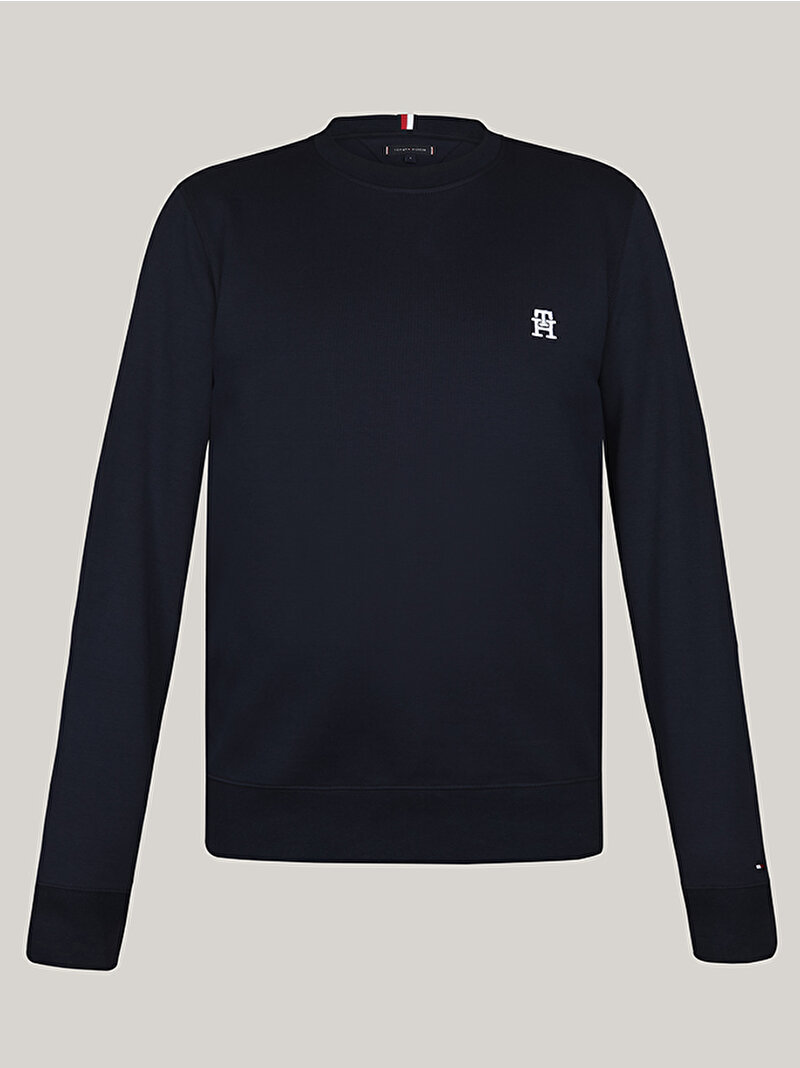 Erkek Monogram Imd Sweatshirt Lacivert MW0MW34400DW5