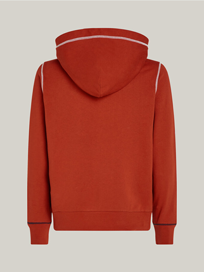 Erkek Monotype Stitching Sweatshirt Kırmızı MW0MW35561XNN