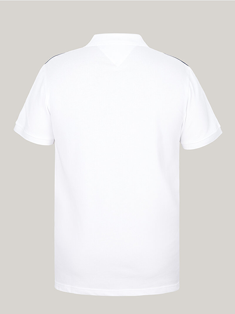 Erkek Shadow Gs Reg Polo T-Shirt Beyaz  MW0MW35616YBR