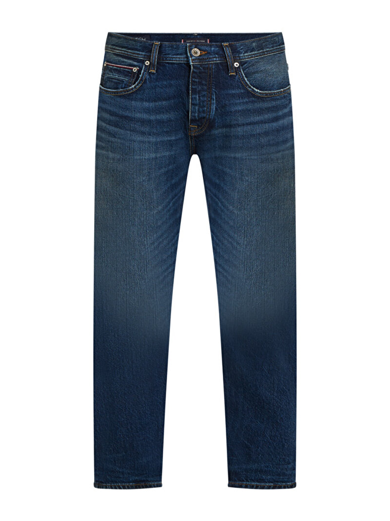 Erkek Straight Denton Jean Pantolon Lacivert MW0MW357271BQ