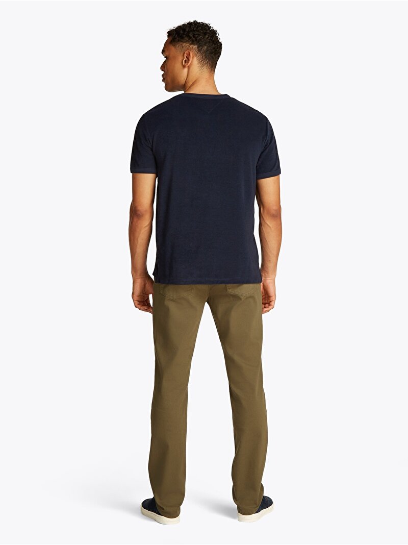 Erkek Terry Towelling T-Shirt Lacivert MW0MW38646DAF