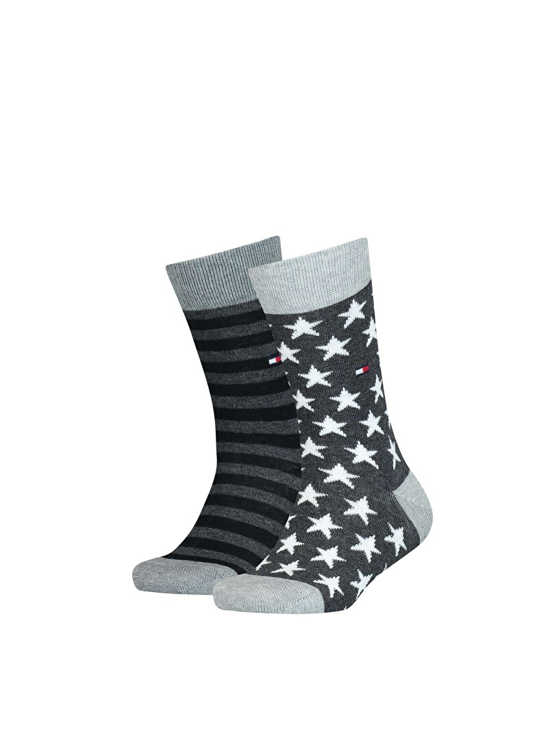 2Li Th Çocuk Star Çorap Seti Siyah S100000816200