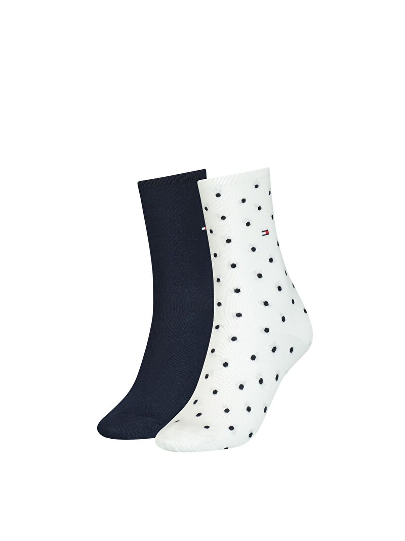 Kadın 2Li Paket TH Noktalı Çorap Çok renkli S100001493002