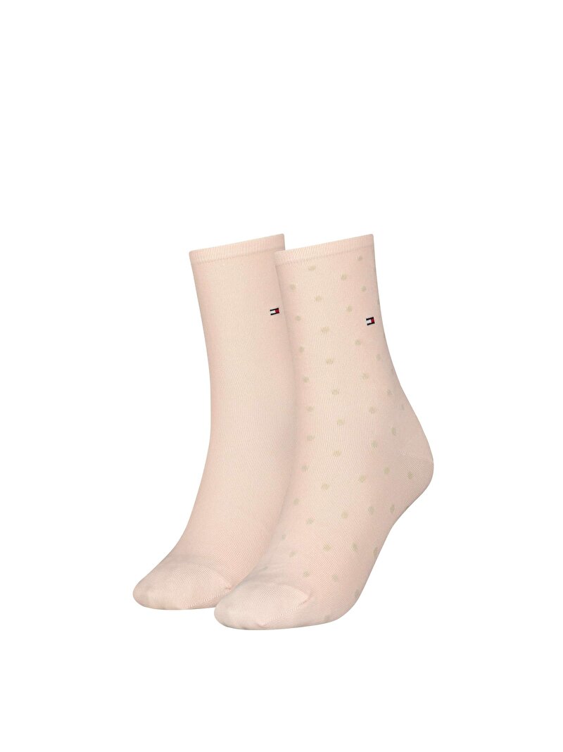 Kadın 2Li Th Kadın Sock Dot Çorap Turuncu S100001493019