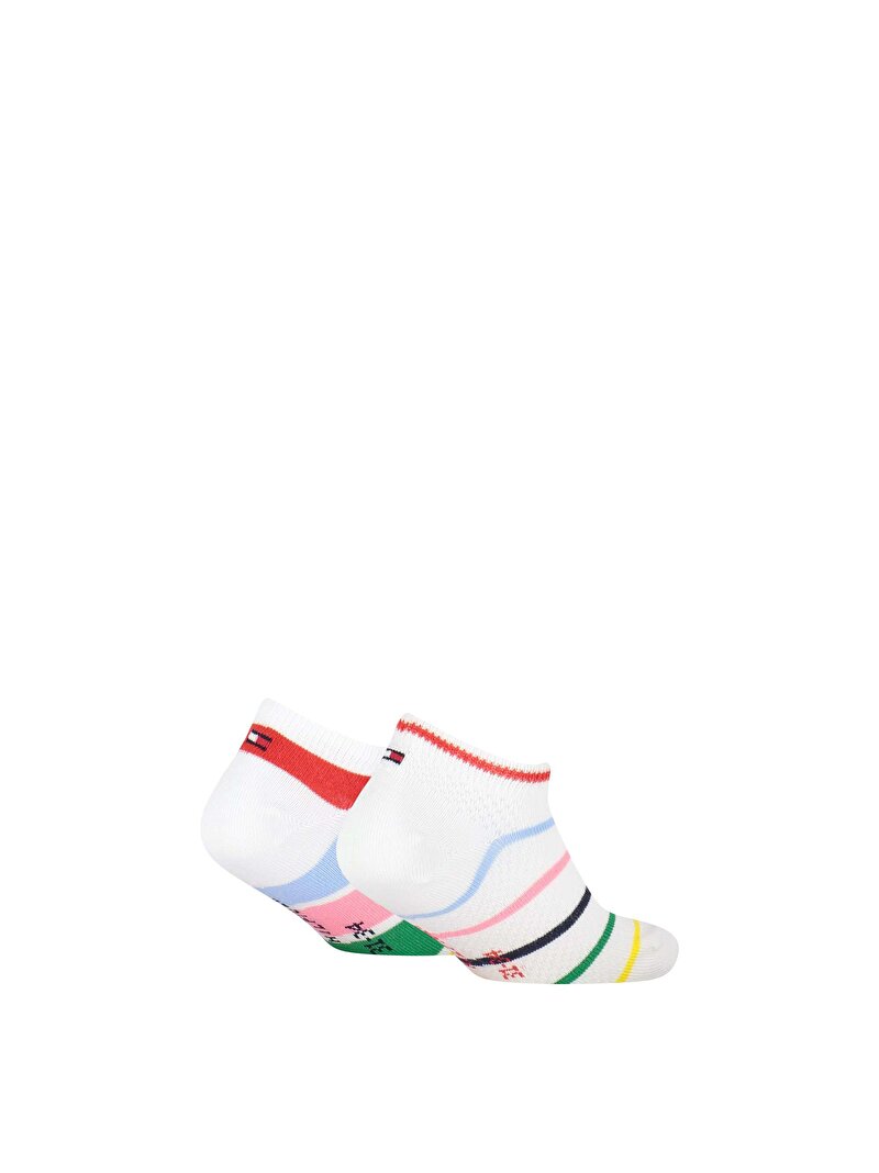 2Li Th Çocuk Sneaker Çorap Seti Beyaz  S701218373001