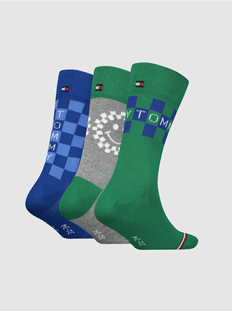 Çocuk Unisex 3'Lü Çorap Çok renkli S701220267003