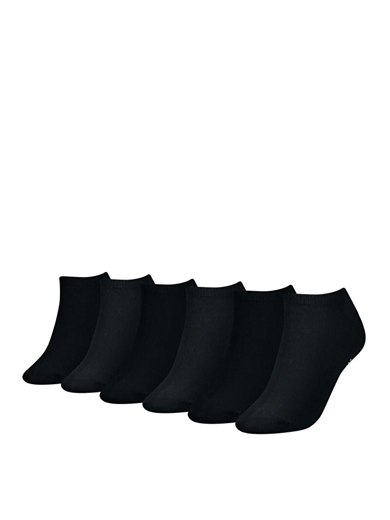 Kadın 6'Lı Sneaker Çorabı Siyah S701222389002
