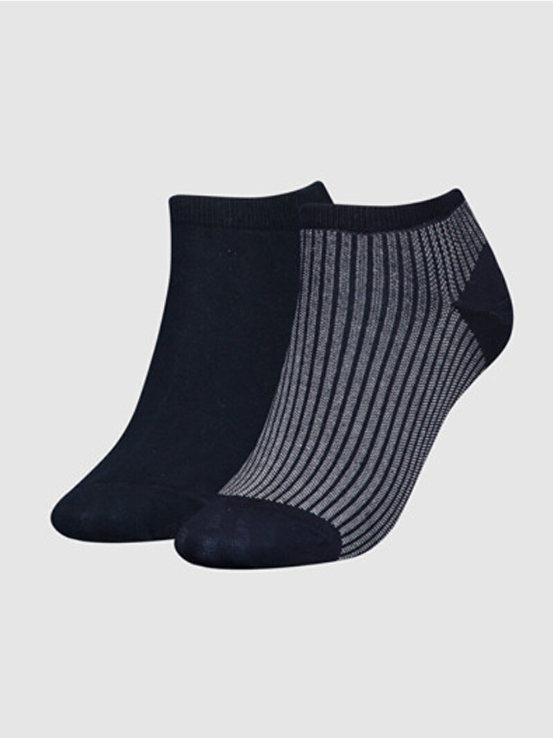 Kadın 2'Li Sneaker Çorabı Lacivert S701222650002