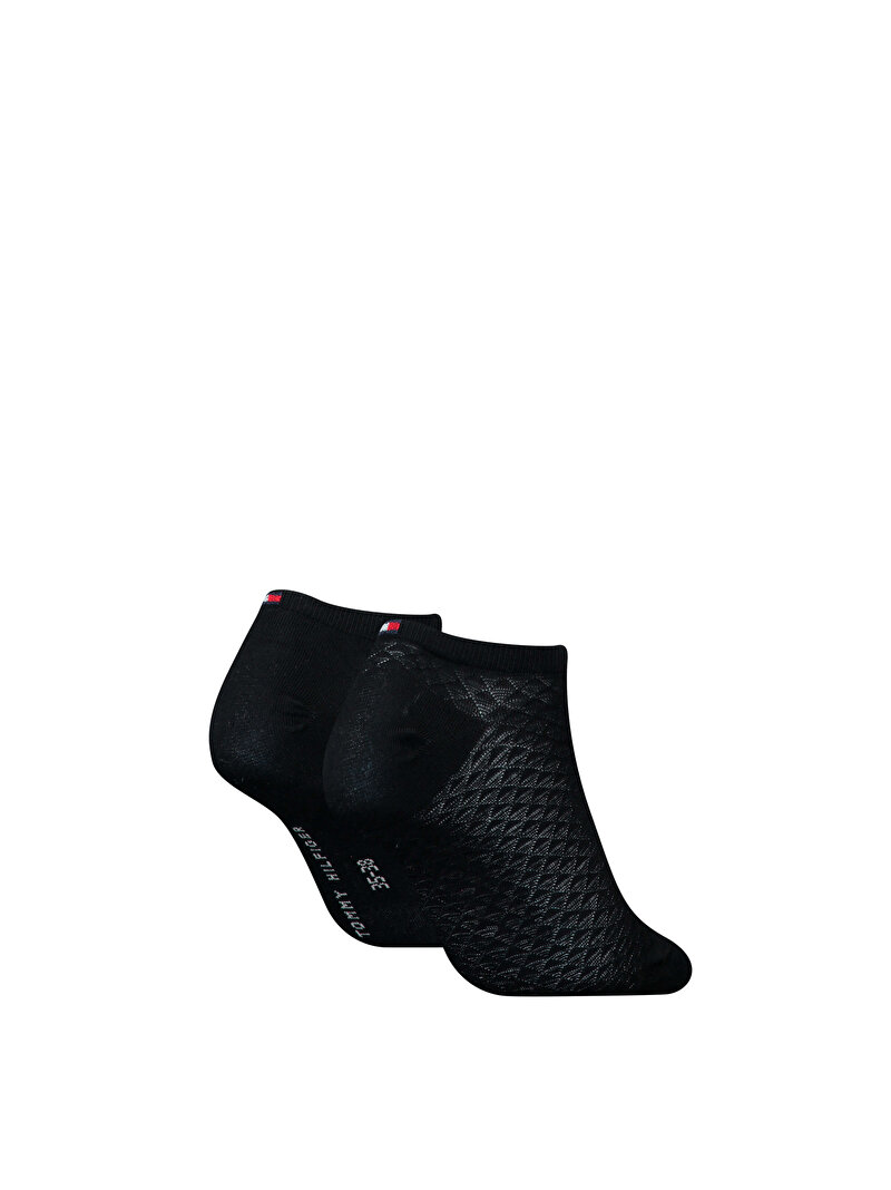Kadın Sneaker Çorabı Siyah S701227564001