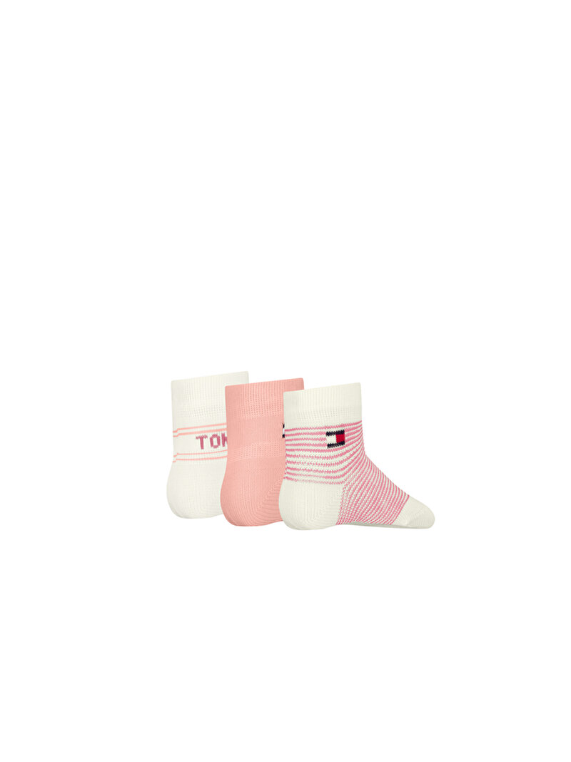 Bebek 3'lü Paket Çorap Pembe  S701232722002