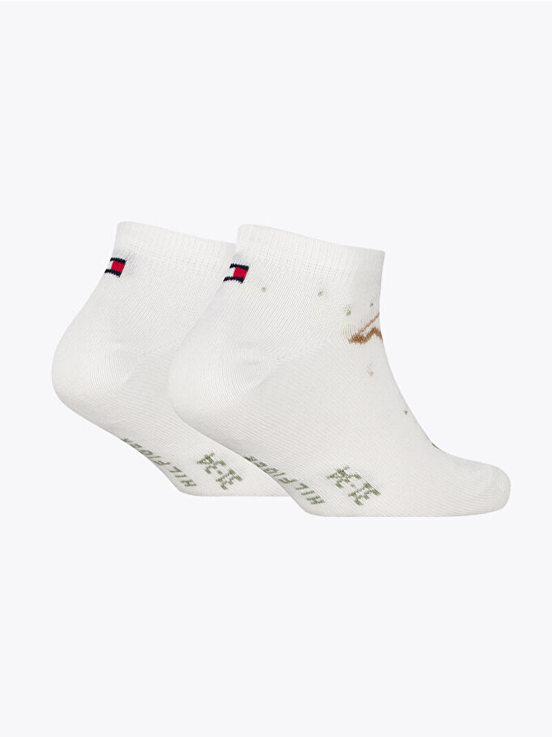 Çocuk Unisex TH 2'li Paket Sneaker Çorap Çok renkli S701238512001