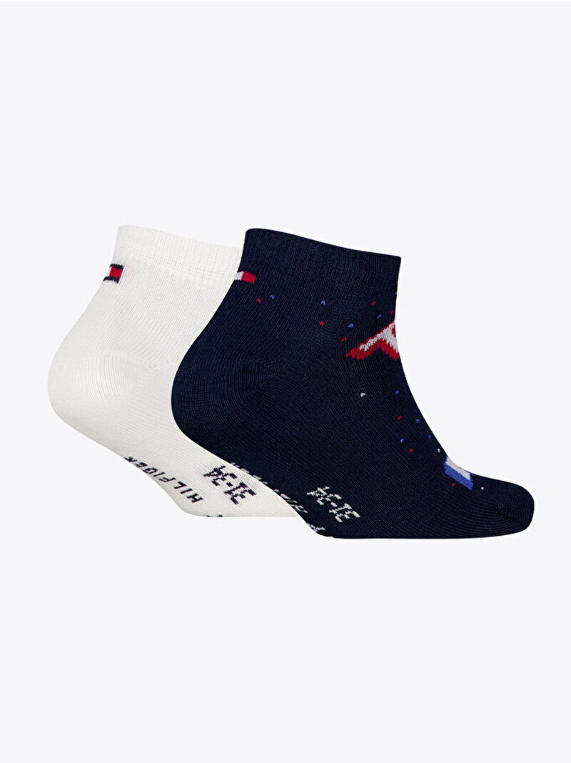 Çocuk Unisex TH 2'li Paket Sneaker Çorap Çok renkli S701238512003
