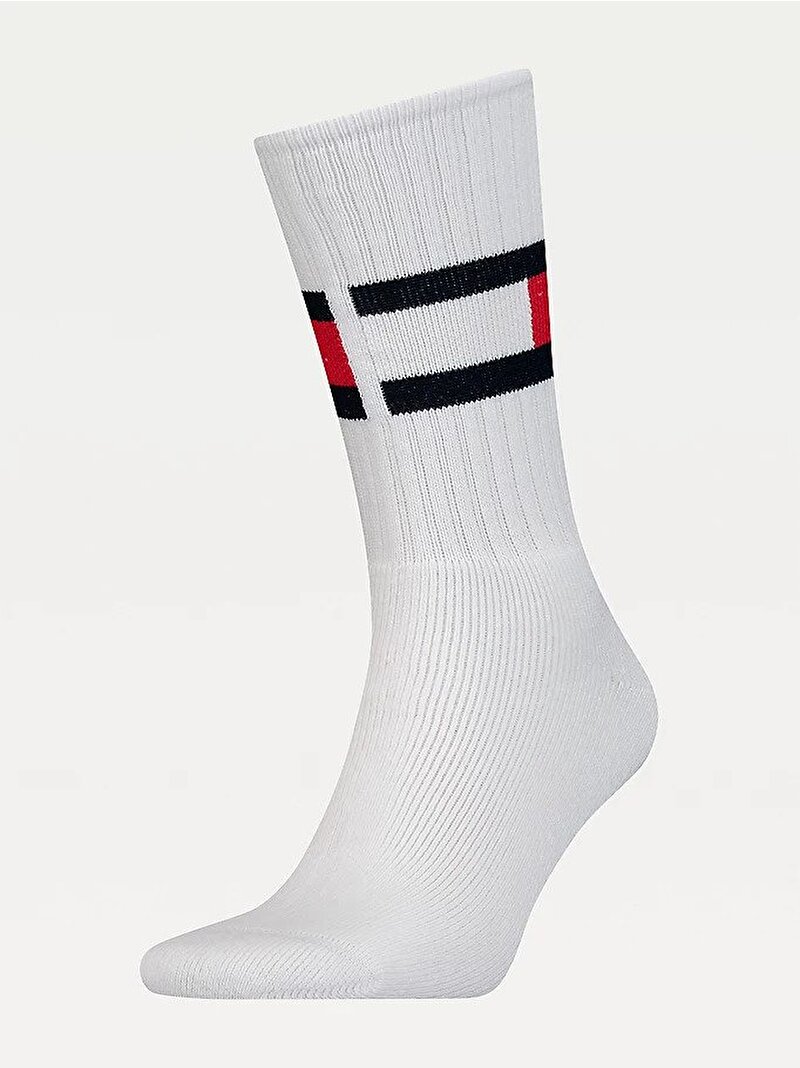 TH Erkek Flag Çorap Beyaz  SOM4819850300
