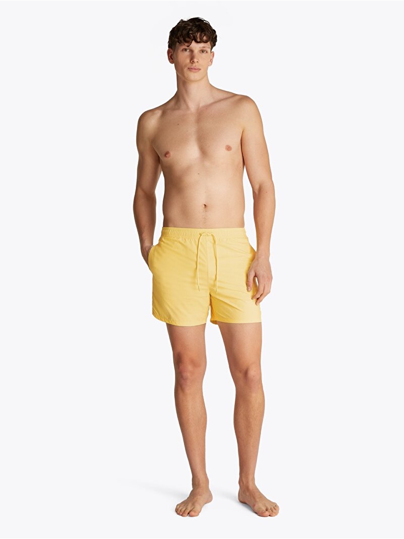 Erkek Medium Drawstring Deniz Şortu Sarı UM0UM03579ZF0