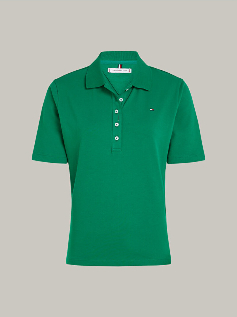 Kadın 1985 Reg Pique Polo T-Shirt Yeşil WW0WW37820L4B