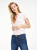 Kadın Klasik Slim Fit Polo Yaka T-Shirt