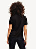 Kadın Organik Pamuklu Slim Fit Polo Yaka T-Shirt