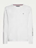 Erkek Tommy Logo Uzun Kollu T-Shirt