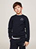 Erkek Çocuk TH Logo Sweatshirt