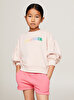 Kız Çocuk Monotype Sweatshirt