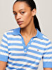 Kadın Lyocell Button Polo T-Shirt