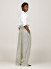 Kadın Foulard Belted Pantolon