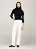 Kadın Slim 5X2 Rib O-Nk T-Shirt