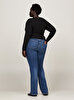 Kadın Slim 5X2 Rib O-Nk T-Shirt
