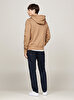 Erkek Tommy Logo Hoodie