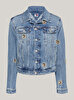 Kadın Izzie Slim Denim Ceket