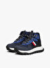 Erkek Çocuk Stripes High Top Lace Sneaker