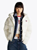 Kadın Tjw Tonal Aop Badge Puffer Mont