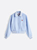 Kadın Tjw Crp Lw Wool Varsity Bomber Ceket