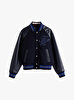 Erkek Wool Varsity Ceket