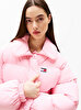 Kadın Tjw Crp Badge Collar Puffer Mont