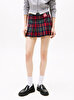 Kadın Tjw Plaid Pleated Etek