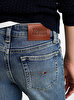 Kız Çocuk Flare Vintage Jean Pantolon