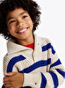 Erkek Çocuk Stripe Mockneck Kazak
