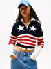 Kadın Tjw 1/4 Zip Rwb Star Kazak