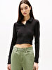 Kadın Tjw Crp Scallop Polo T-Shirt