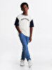 Erkek Çocuk Monotype Flock Graph T-Shirt