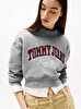 Kadın Tjw Crop Cneck Collar Sweatshirt