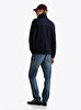 Erkek Mix Media Stand Collar Sweatshirt