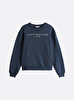 Kadın Modern Reg Corp Logo Sweatshirt