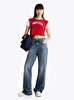 Kadın Tjw Reg Crop Varsity T-Shirt